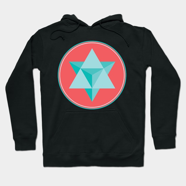 Merkaba Hoodie by GalacticMantra